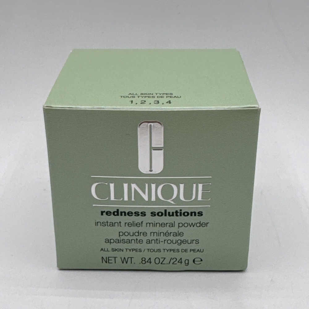 Clinique Redness Solutions Instant Relief Mineral‎ Loose Powder .84 oz. Sealed